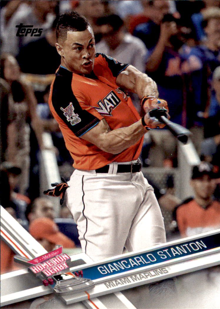 2017 Topps Update US65 Giancarlo Stanton HRD