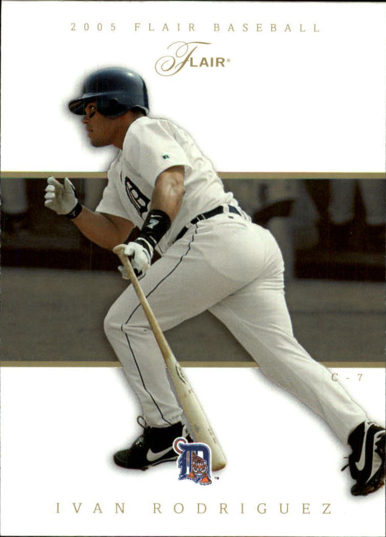 2005 Flair 8 Ivan Rodriguez