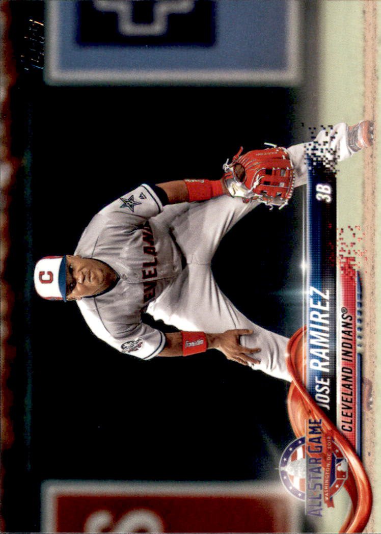 2018 Topps Update US31 Jose Ramirez AS