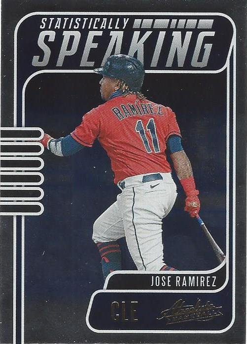 2021 Absolute Statistically Speaking 7 Jose Ramirez