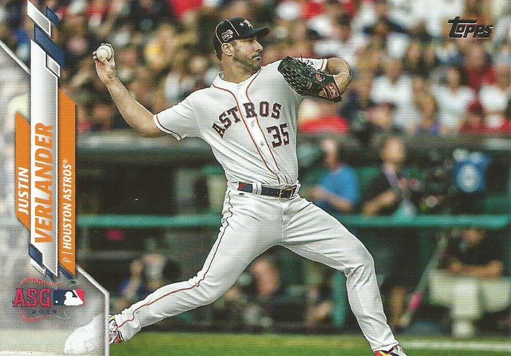 2020 Topps Update U194 Justin Verlander AS