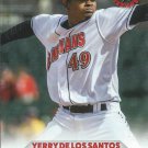 2022 Choice Indianapolis Indians 10 Yerry de los Santos 2022 Choice Indianapolis Indians 10 Yerry de los Santos
