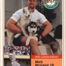 1993 Milk Bone Super Stars 4 Mark McGwire 1993 Milk Bone Super Stars 4 Mark McGwire