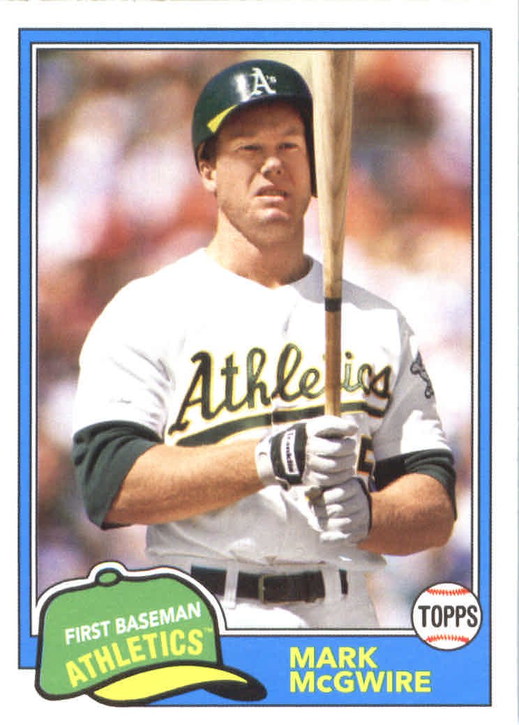 2018 Topps Archives 275 Mark McGwire