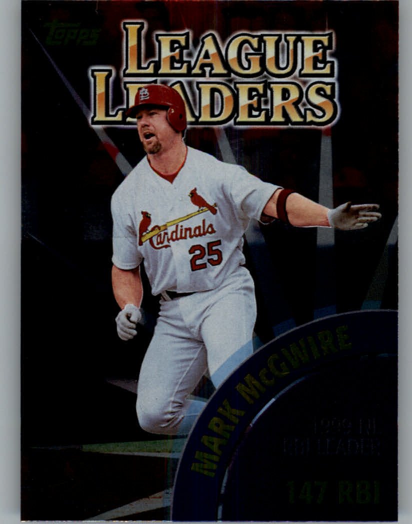 2000 Topps 463 M.Ramirez/M.McGwire LL