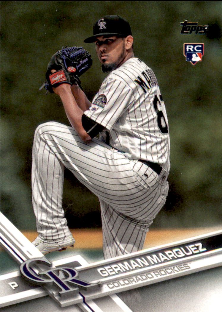 2017 Topps 351 German Marquez RC