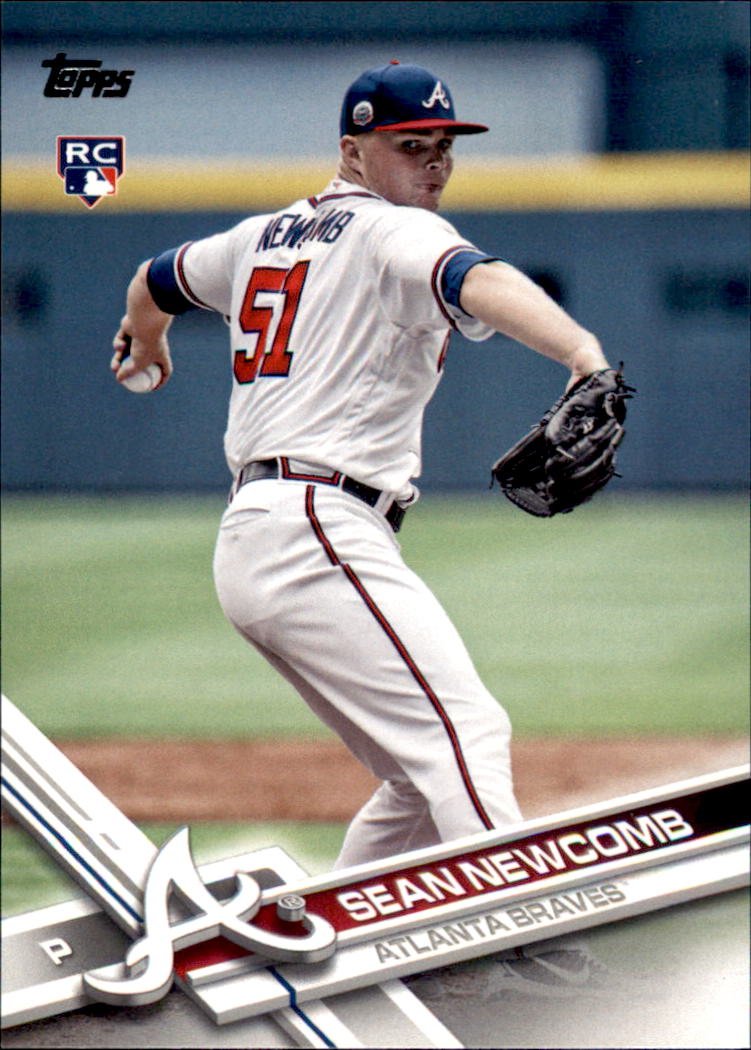 2017 Topps Update US162A Sean Newcomb RC