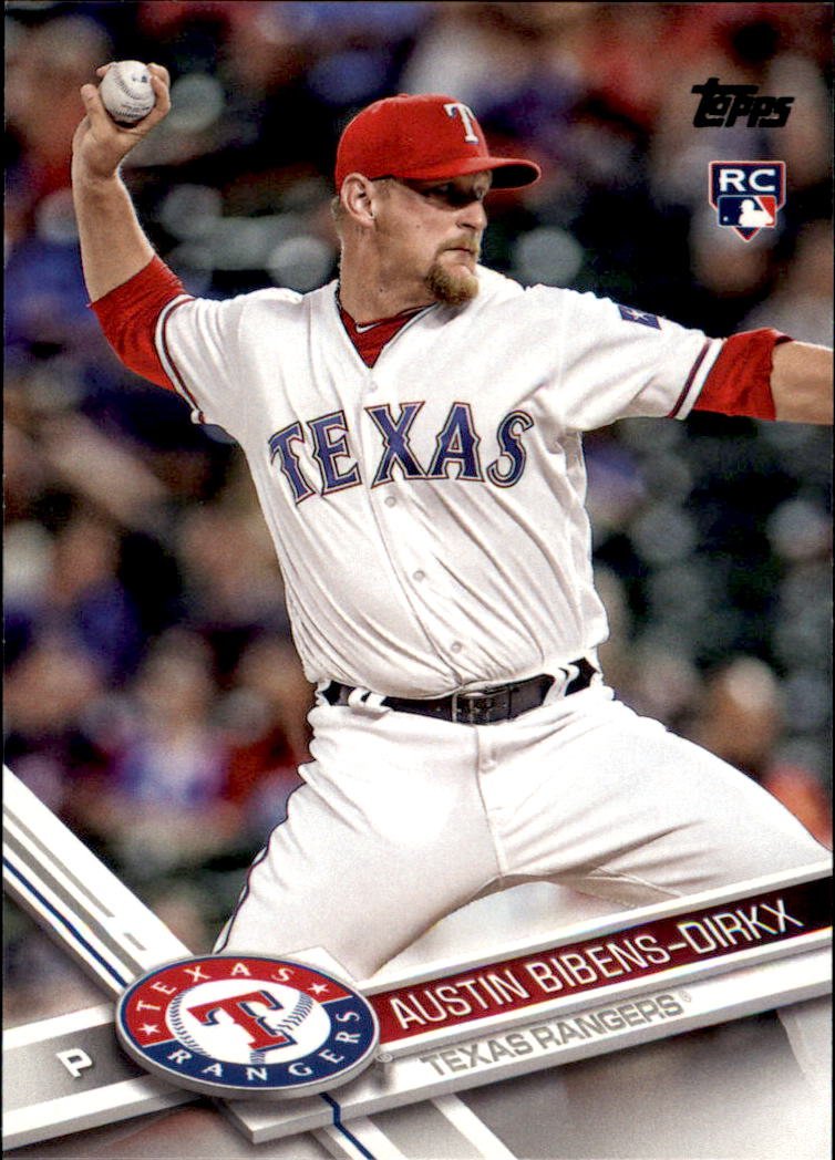 2017 Topps Update US49 Austin Bibens-Dirkx RC