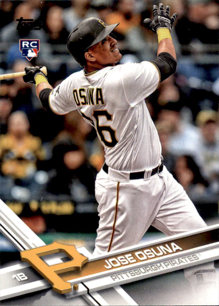 2017 Topps Update US66 Jose Osuna RC