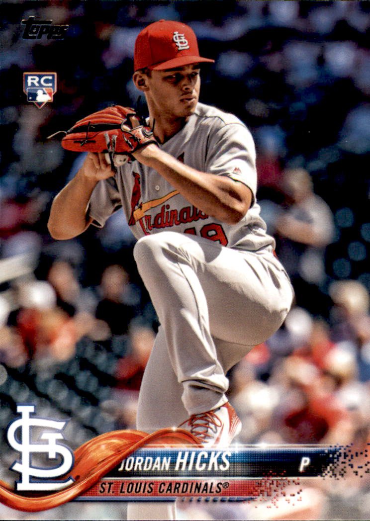 2018 Topps Update US58 Jordan Hicks RC