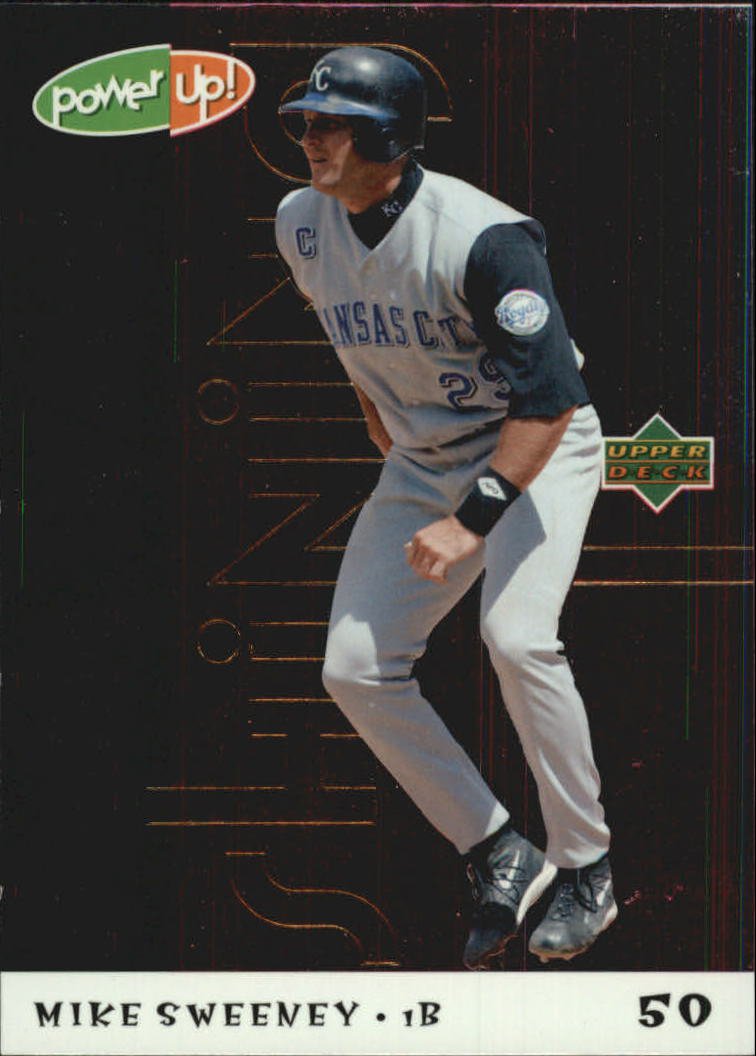 2004 Upper Deck Power Up Shining Through 78 Mike Sweeney