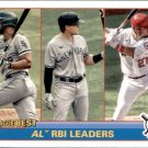 2021 Topps Big League 249 Mike Trout/Luke Voit/Jose Abreu