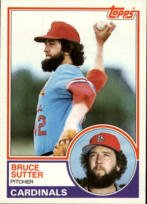 1983 Topps 150 Bruce Sutter