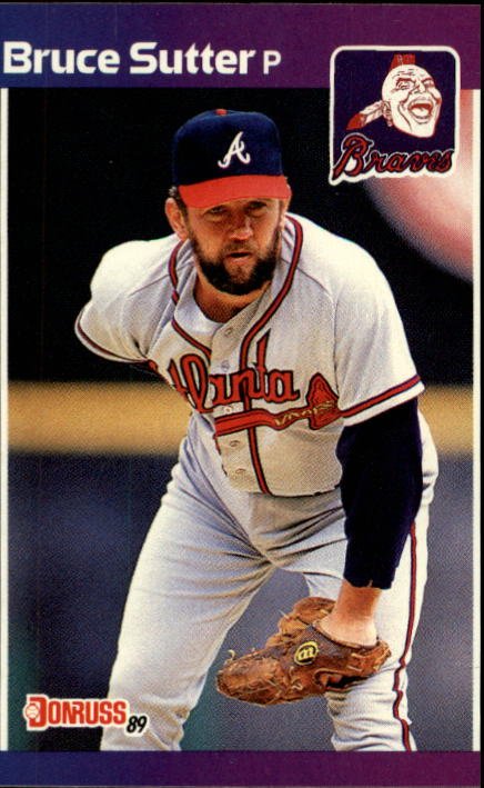 1989 Donruss 458 Bruce Sutter