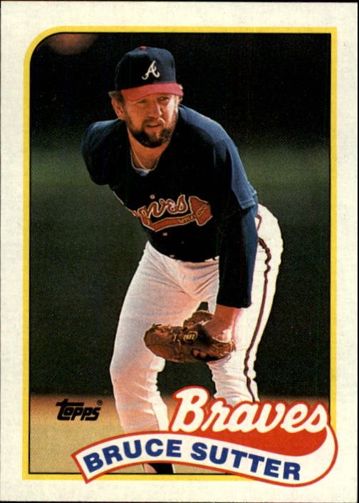 1989 Topps 11 Bruce Sutter