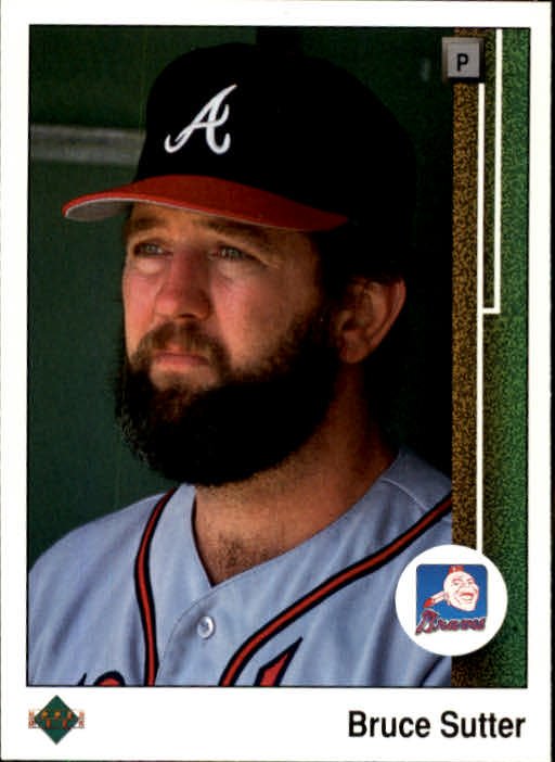 1989 Upper Deck 414 Bruce Sutter