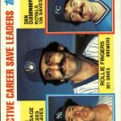1984 Topps 718 Rollie Fingers/Rich Gossage/Dan Quisenberry LL