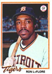 1978 Topps 480 Ron LeFlore