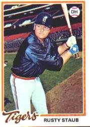 1978 Topps 370 Rusty Staub