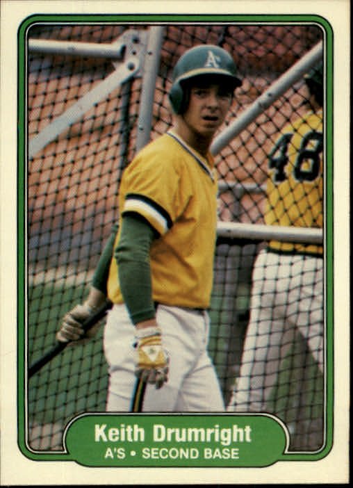 1982 Fleer 89 Keith Drumwright RC