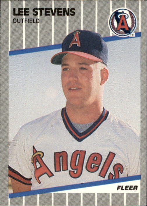1989 Fleer Update 16 Lee Stevens RC
