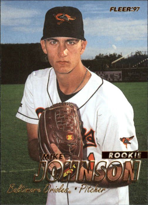1997 Fleer 532 Mike Johnson RC