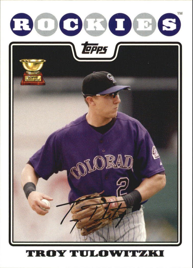 2008 Topps 385 Troy Tulowitzki