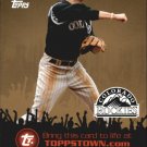2009 Topps Topps Town Gold TTT71 Troy Tulowitzki 2009 Topps Topps Town Gold TTT71 Troy Tulowitzki
