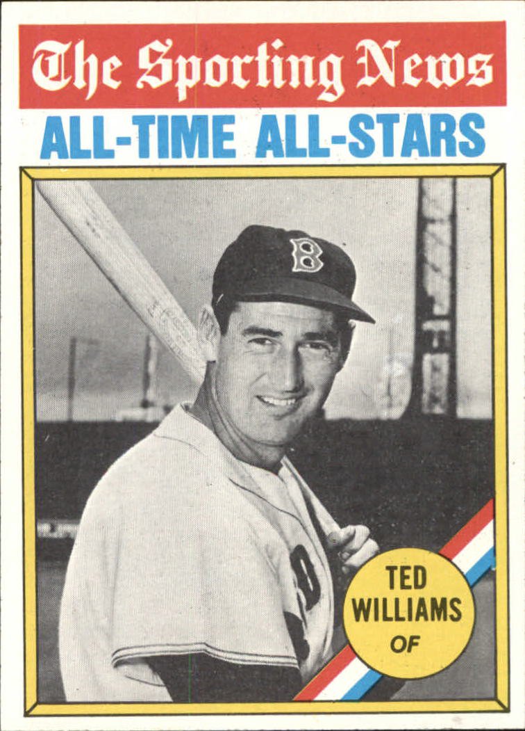 1976 Topps 347 Ted Williams ATG