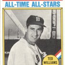 1976 Topps 347 Ted Williams ATG 1976 Topps 347 Ted Williams ATG