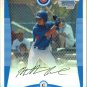 2008 Bowman Chrome Draft Prospects Refractors BDPP63 Matt Cerda DP