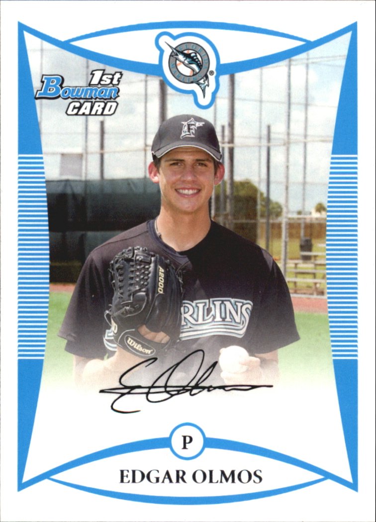 2008 Bowman Draft Prospects BDPP45 Edgar Olmos DP