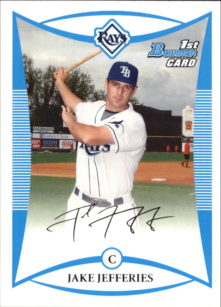 2008 Bowman Draft Prospects BDPP55 Jake Jefferies DP