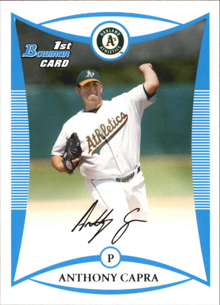 2008 Bowman Draft Prospects BDPP56 Anthony Capra DP