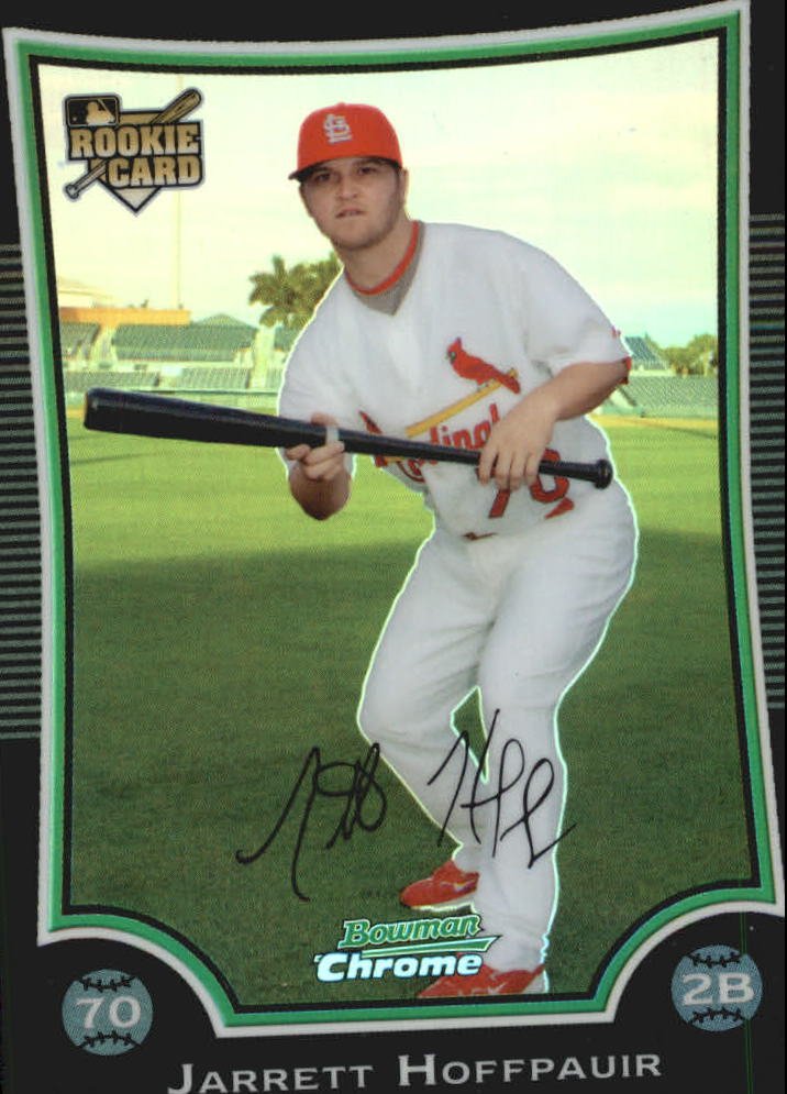 2009 Bowman Chrome Draft Refractors BDP35 Jarrett Hoffpauir