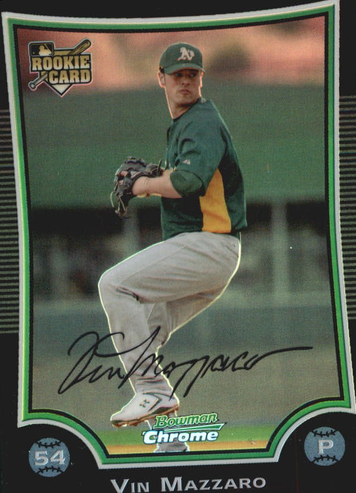 2009 Bowman Chrome Draft Refractors BDP53 Vin Mazzaro