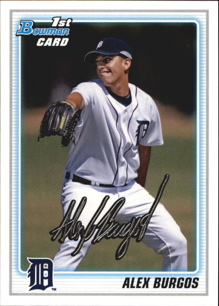 2010 Bowman Draft Prospects BDPP2 Alex Burgos