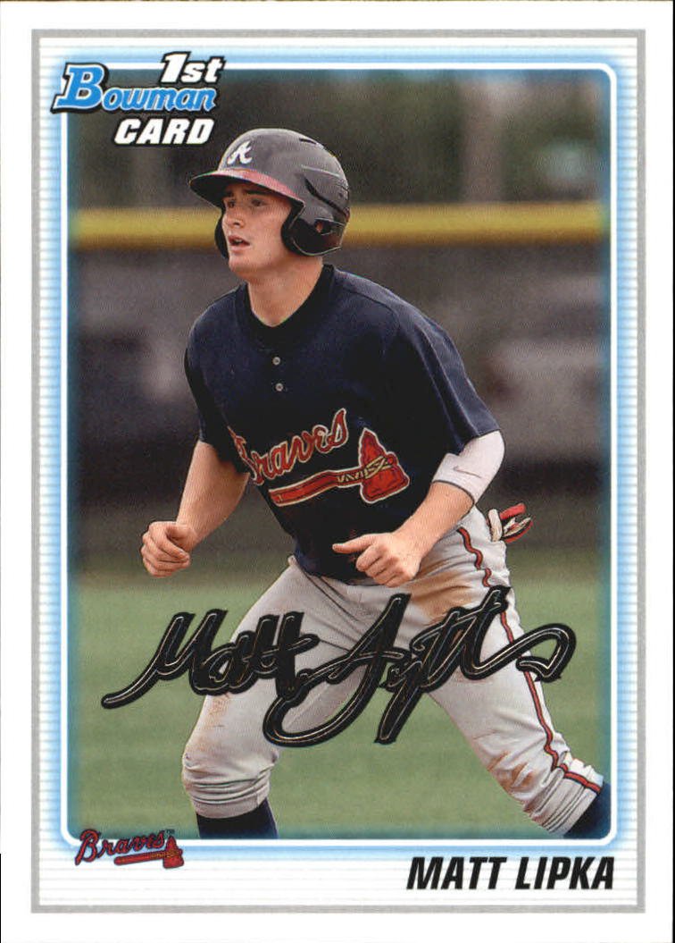 2010 Bowman Draft Prospects BDPP60 Matt Lipka