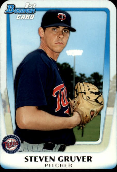 2011 Bowman Chrome Draft Prospects BDPP78 Steven Gruver