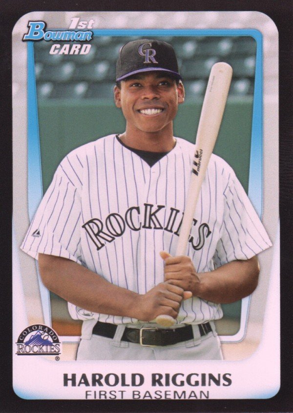 2011 Bowman Draft Prospects BDPP21 Harold Riggins