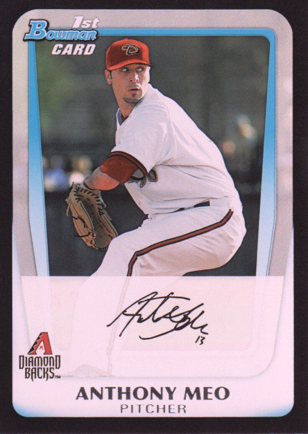 2011 Bowman Draft Prospects BDPP59 Anthony Meo