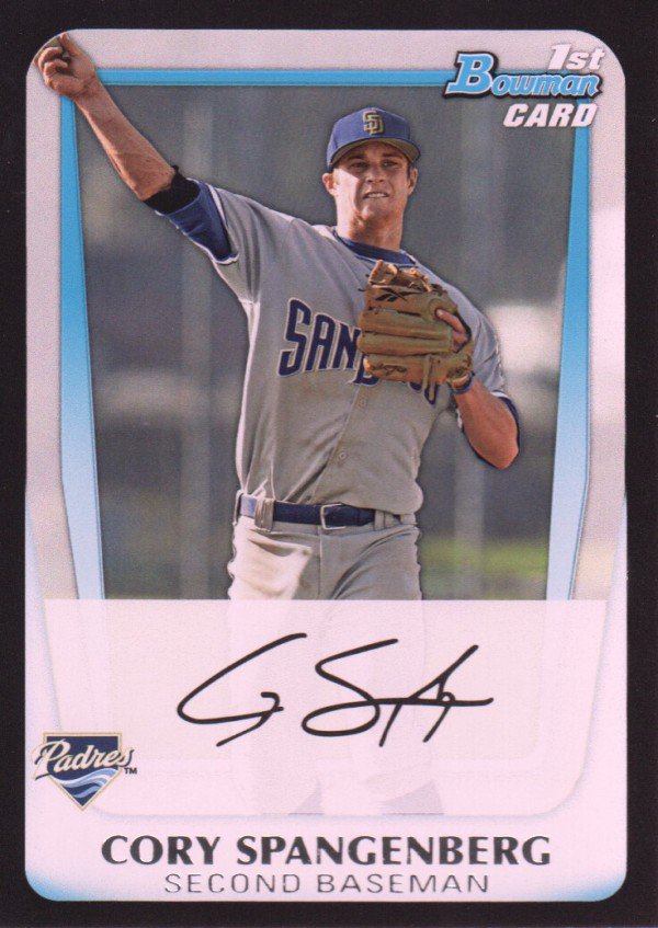 2011 Bowman Draft Prospects BDPP80 Cory Spangenberg