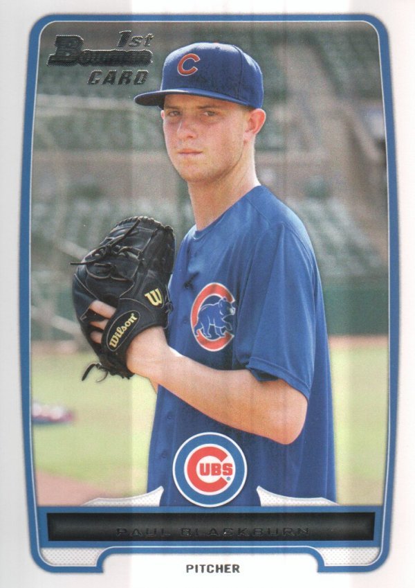 2012 Bowman Draft Draft Picks BDPP6 Paul Blackburn