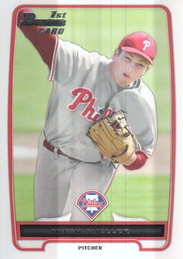 2012 Bowman Draft Draft Picks BDPP21 Mitch Gueller