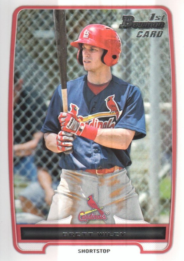 2012 Bowman Draft Draft Picks BDPP91 Brett Wiley