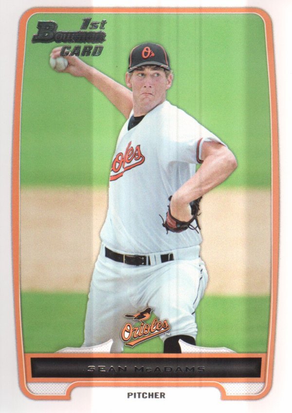 2012 Bowman Draft Draft Picks BDPP94 Sean McAdams