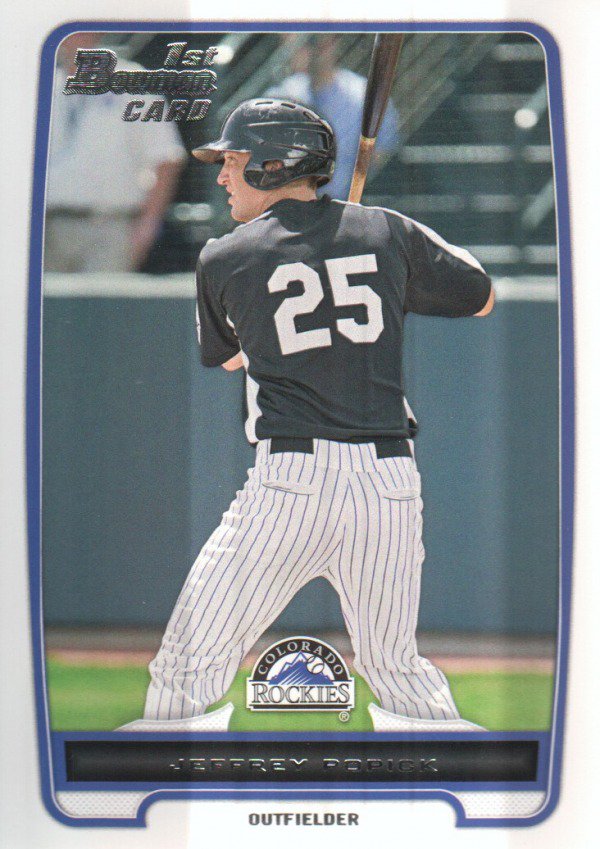 2012 Bowman Draft Draft Picks BDPP121 Jeffrey Popick