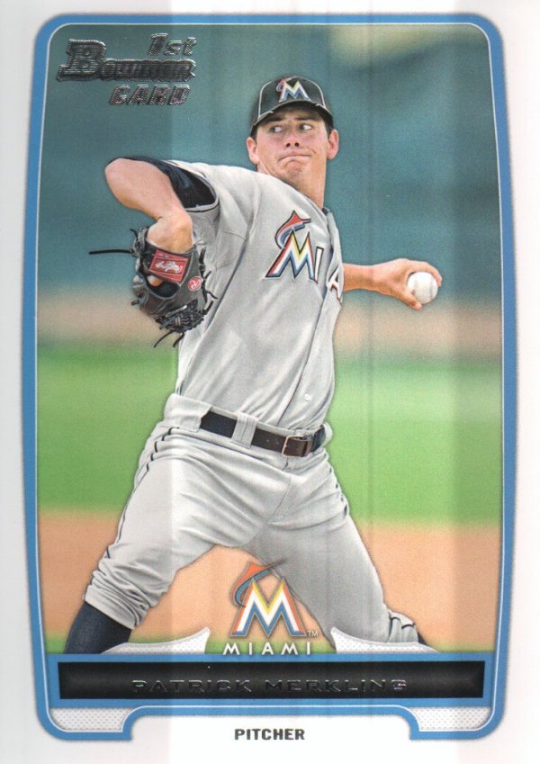 2012 Bowman Draft Draft Picks BDPP136 Patrick Merkling