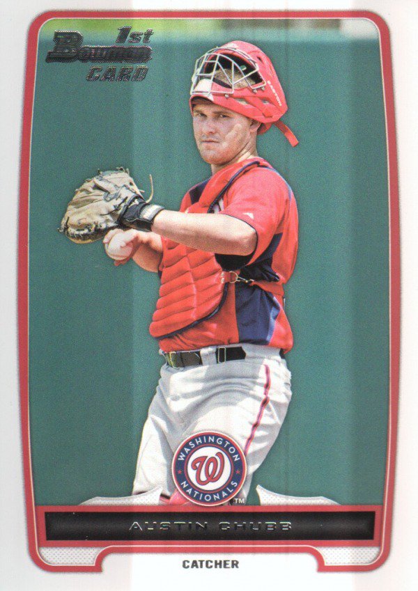 2012 Bowman Draft Draft Picks BDPP139 Austin Chubb