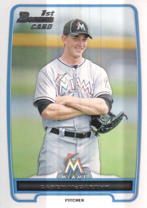 2012 Bowman Draft Draft Picks BDPP149 Casey McCarthy
